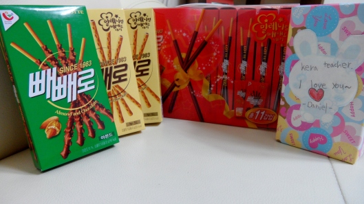 My haul from Pepero day!